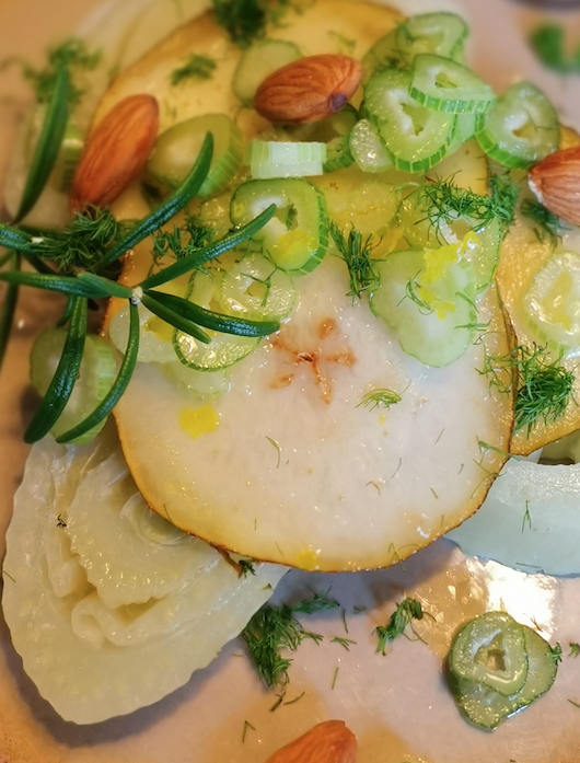 salade met venkel en peer