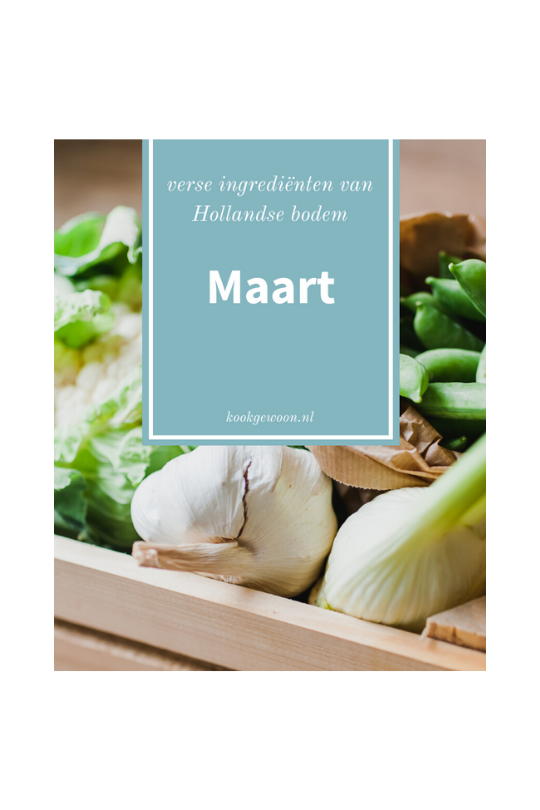 Seizoensgroenten - verse Hollandse groenten per