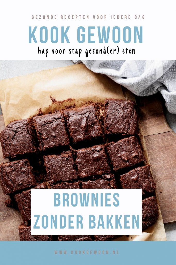 brownies zonder oven