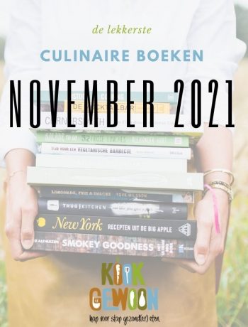 culinaire boeken november 2021